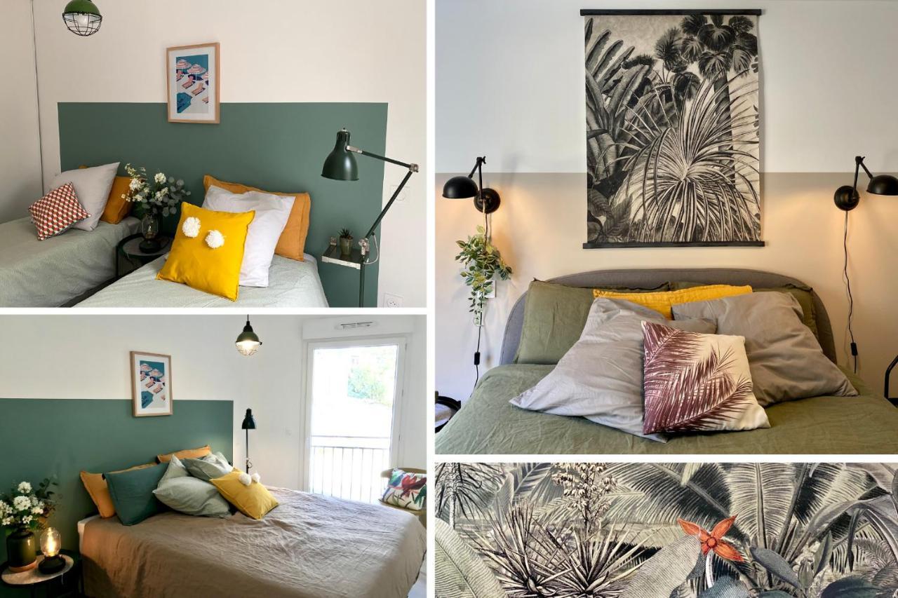 Jungle Montpeul: Urban Oasis With Fiber Wi-fi And Loggia Montpellier